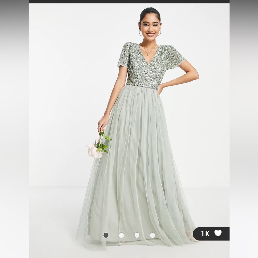ASOS MAYA DELUXE FORMAL DRESS BNWT Size 8